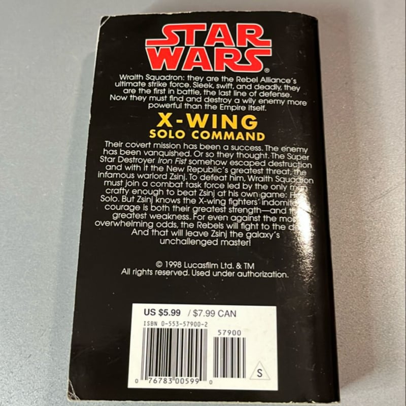 Star Wars X-Wing Solo Command by Aaron Allston, Paperback | Pangobooks