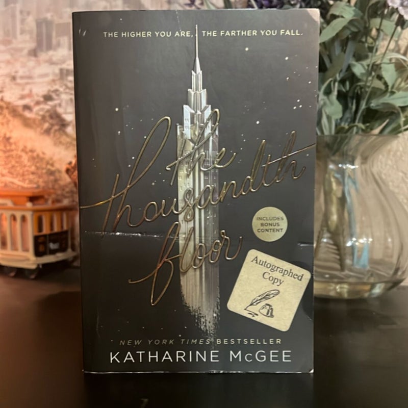 The Thousandth Floor -Signed copy