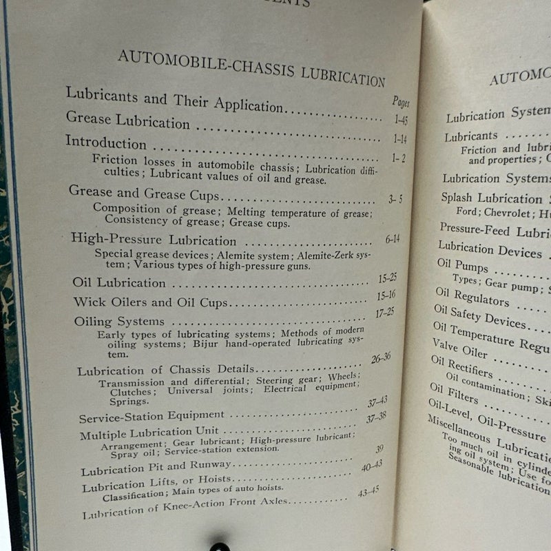 Automobile Bearings & Lubrication #126B, 1934, International Textbook Co