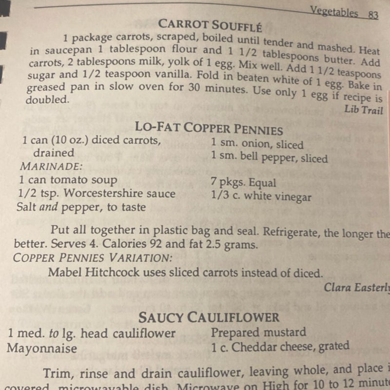 The Village Cookery cookbook