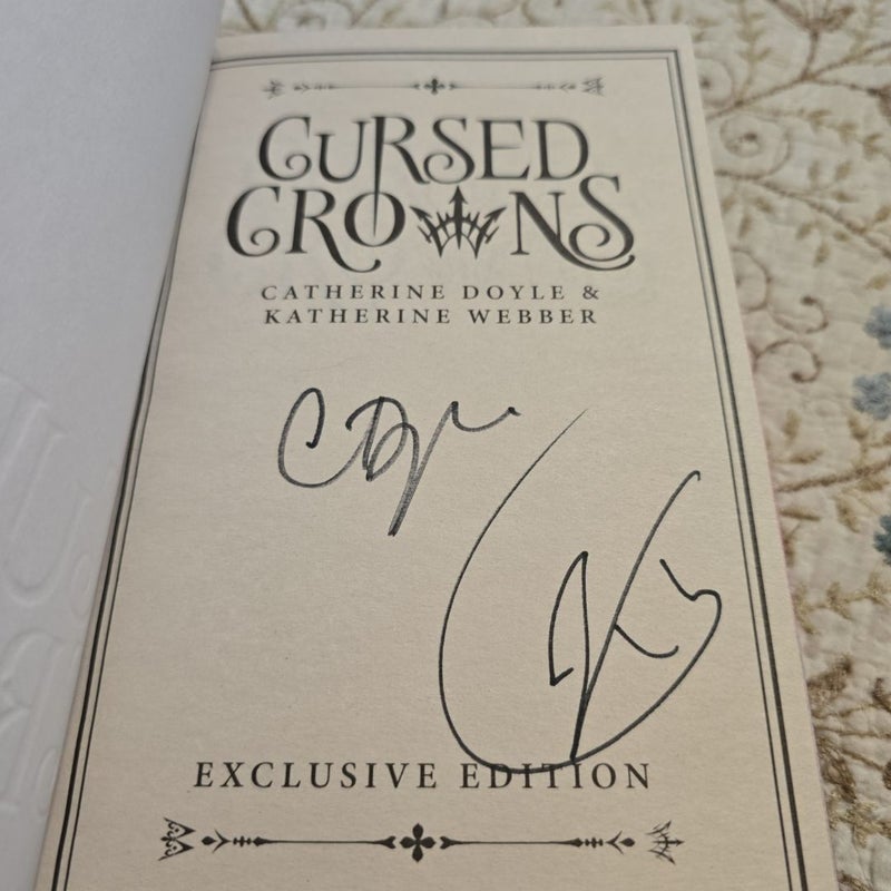 Cursed Crowns - Waterstones Signed Edition