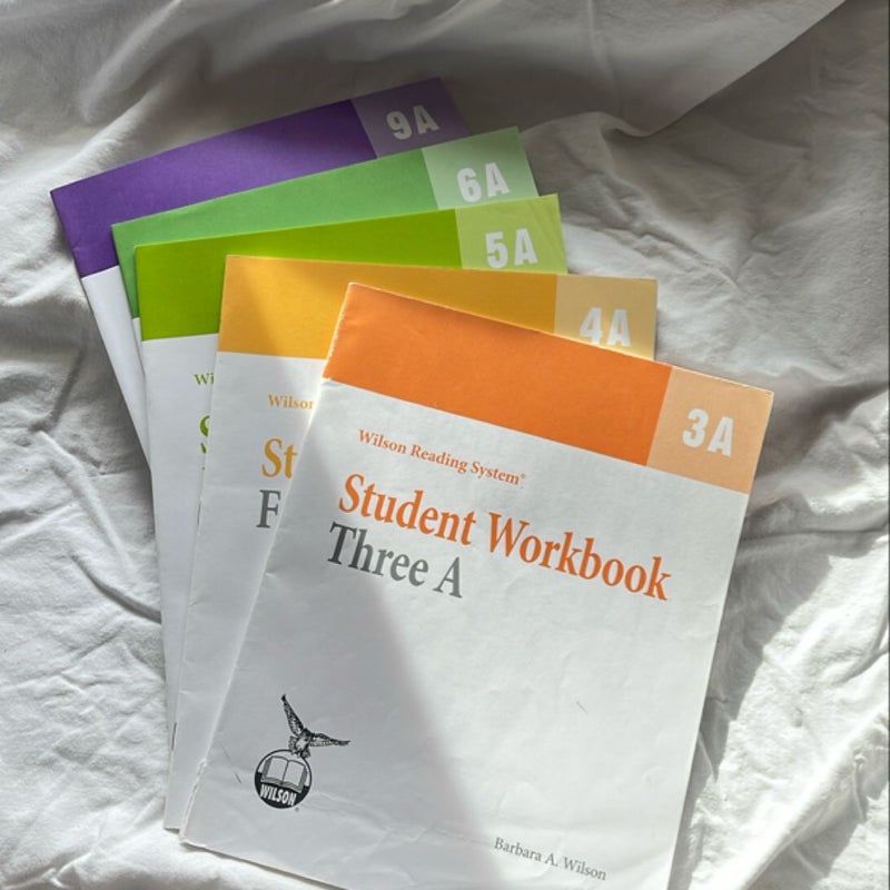 Wilson Reading System Student Workbook assortment