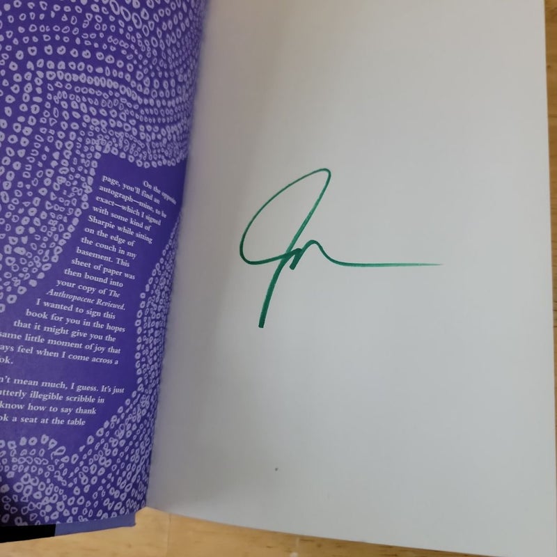 The Anthropocene Reviewed (Signed Edition)