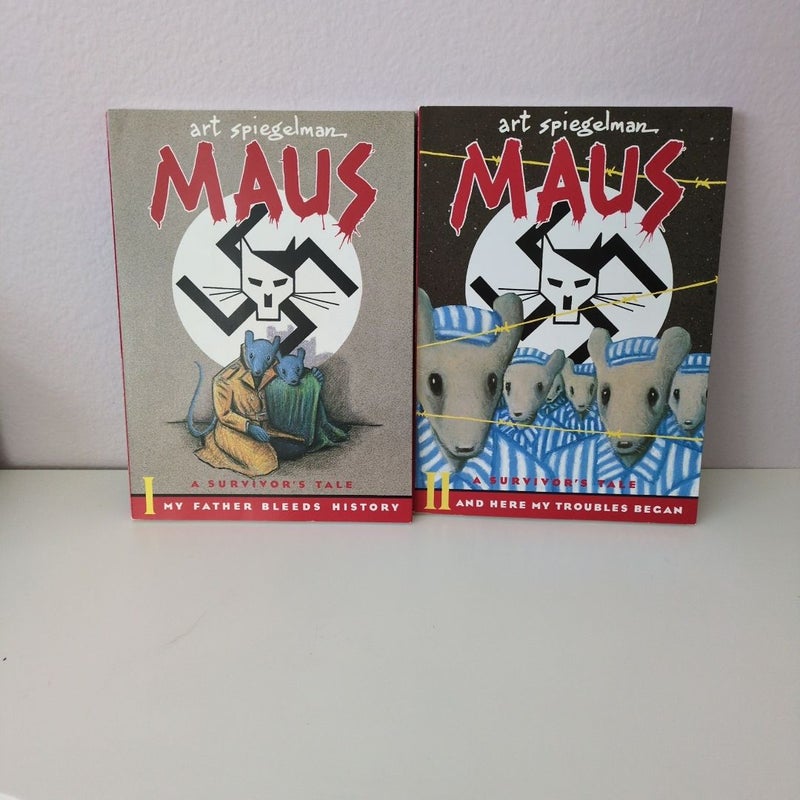 Maus box set books 1&2