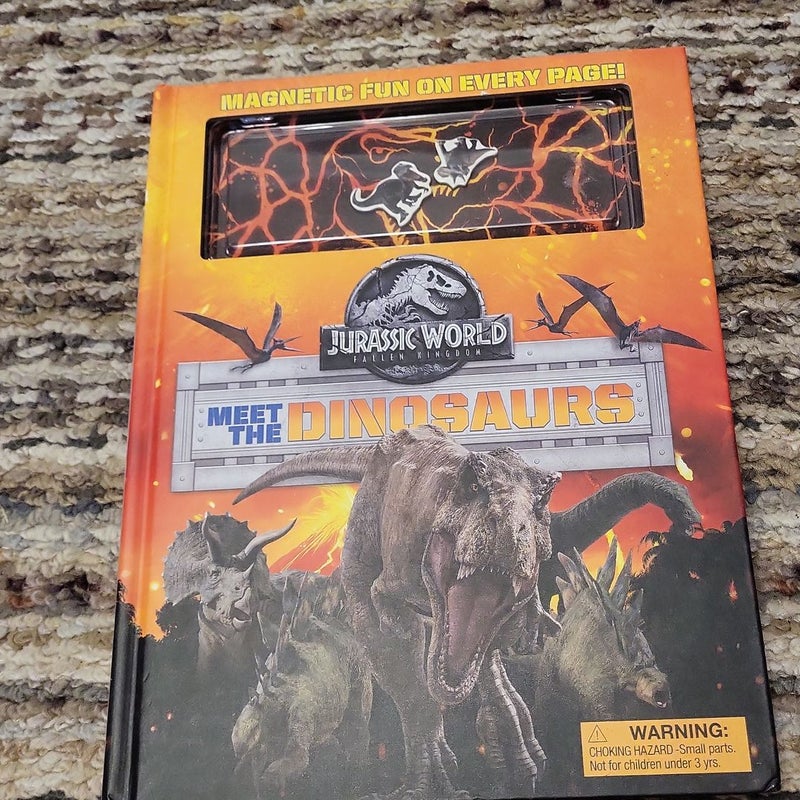 Jurassic World: Fallen Kingdom Magnetic Hardcover: Meet the Dinosaurs