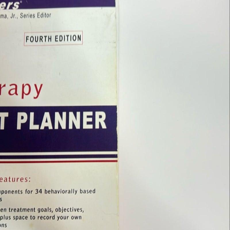 The Child Psychotherapy Treatment Planner