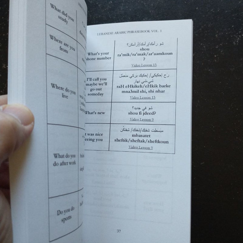 Lebanese Bundle (Lebanese 101, Lebanese Arabic Phrasebook Vol's 1 & 2)