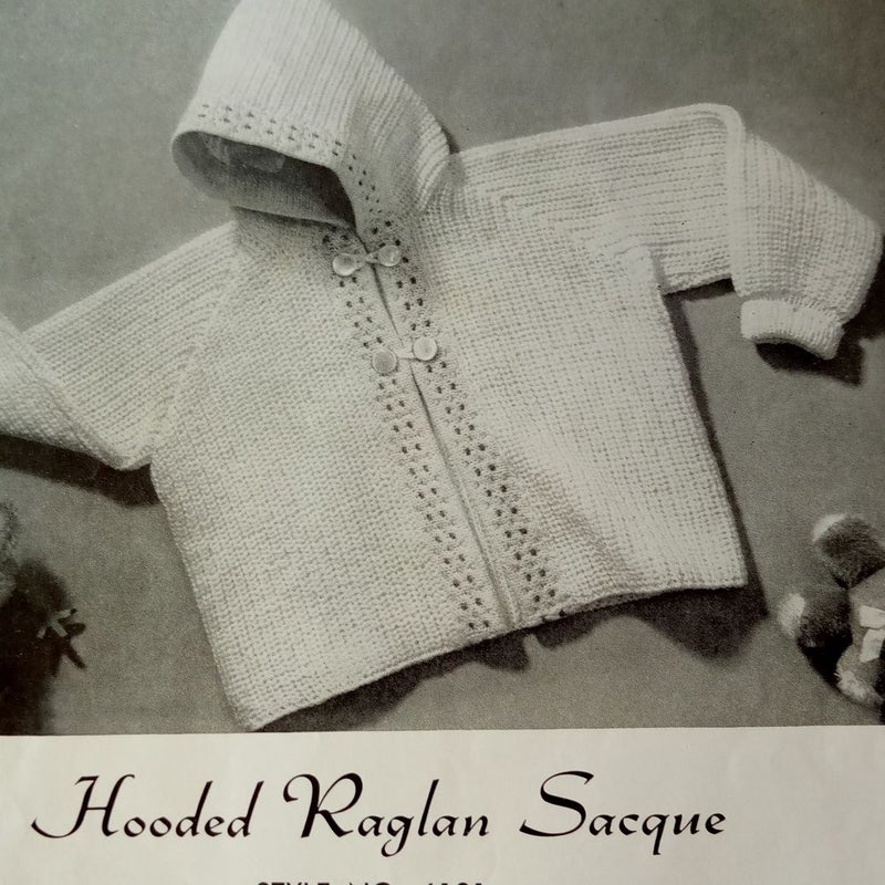 Childrens' Classic Manual Knitting & Crochet Vintage Pattern