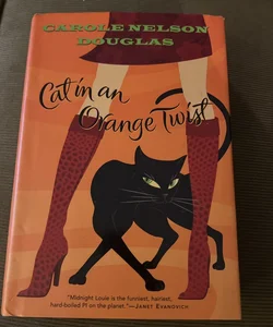 Cat in an Orange Twist
