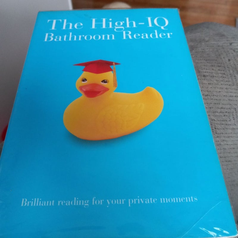 The High IQ bathroom reader