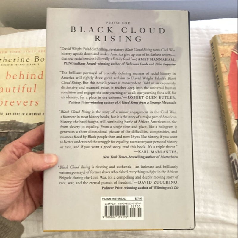 Non fiction Bundle: Black Cloud Rising, Walking the Bowl, Behind the Beautiful Forevers