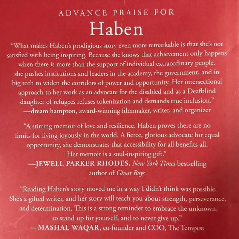 Haben- the death, wind woman, who conquered Harvard law, a memoir