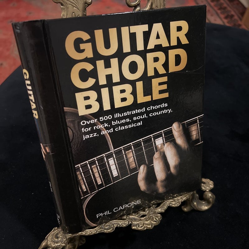 Guitar Chord Bible: Over 500 Illustrated by Capone, Phil