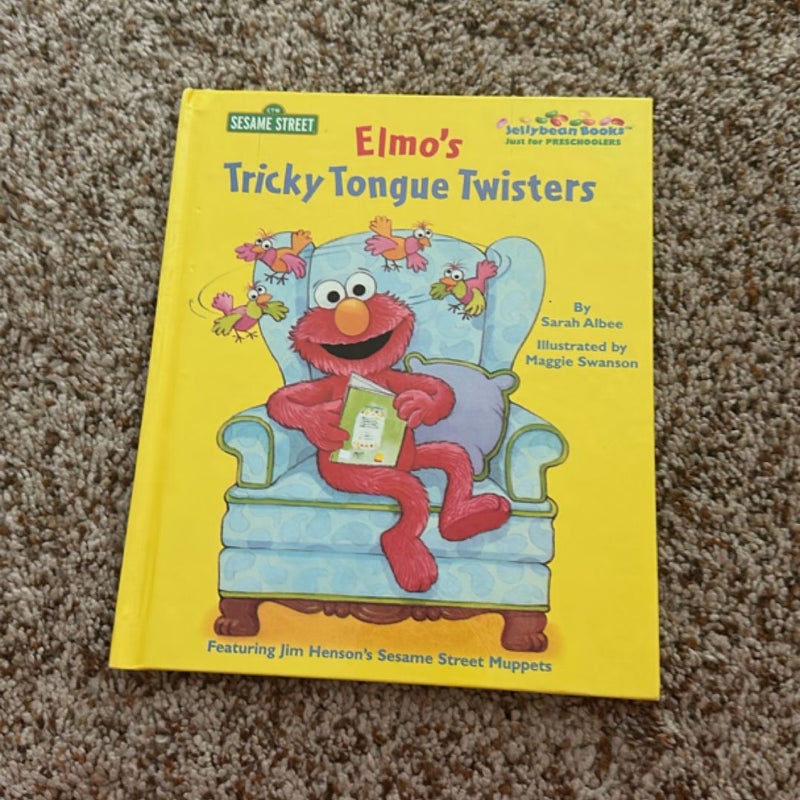 Elmo's Tricky Tongue Twisters Book