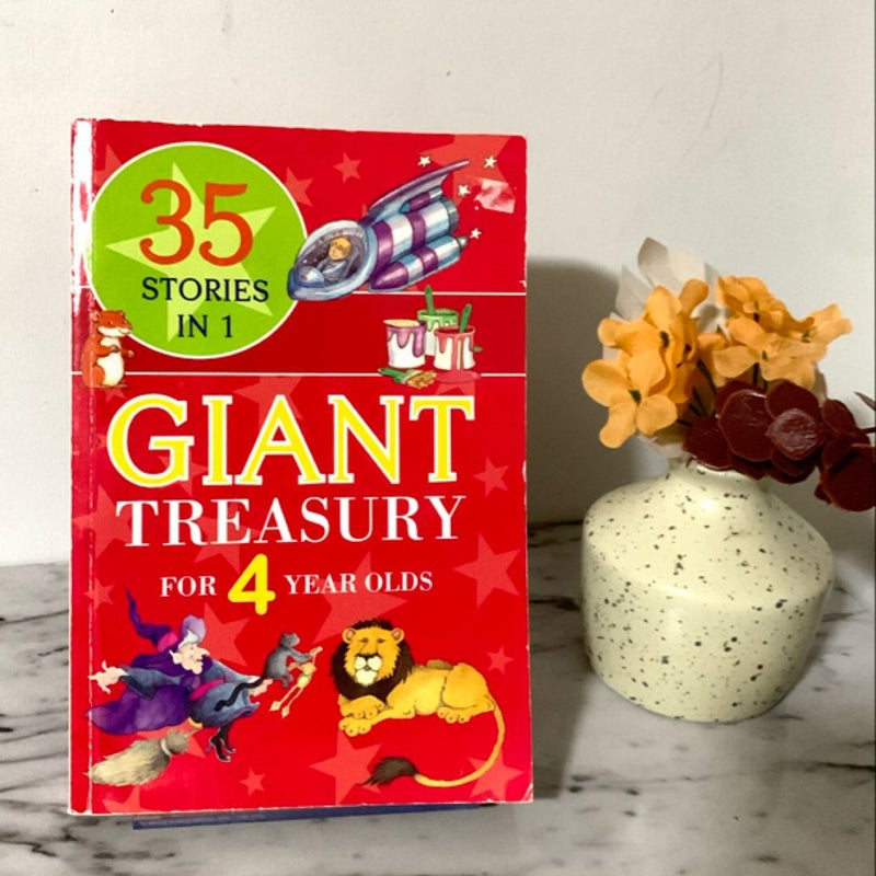 Giant treasury for 4 years olds 