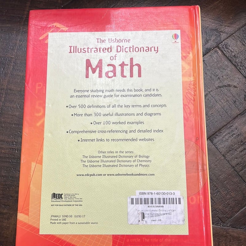 The Usborne Illustrated Dictonary of Math