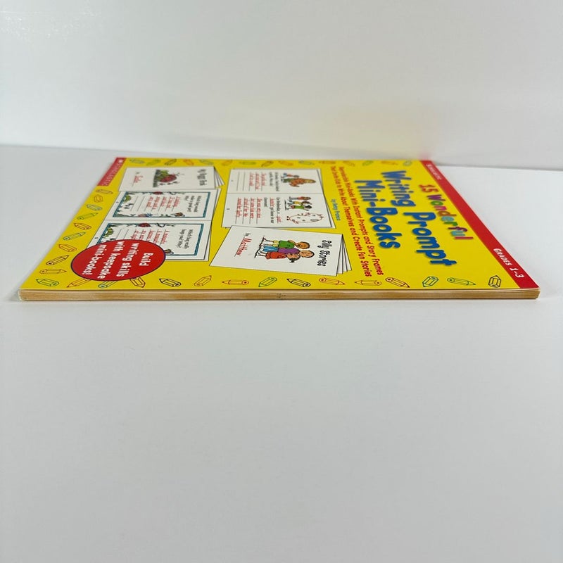15 Wonderful Writing Prompt Mini-Books, Grades 1-3, Teacher Resource