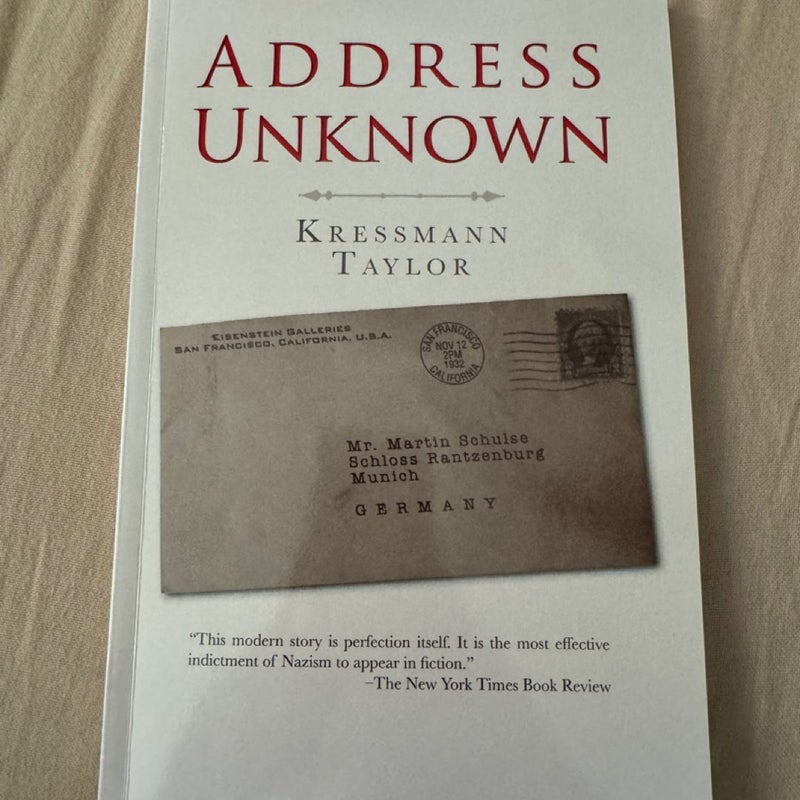 Address Unknown