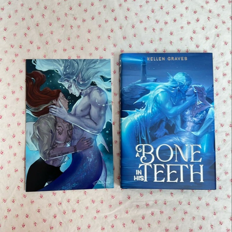 A Bone in His Teeth Faecrate — Handsigned, With Art Print