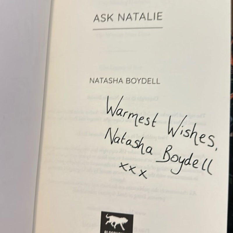 Ask Natalie