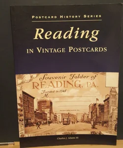 Reading in Vintage Postcards