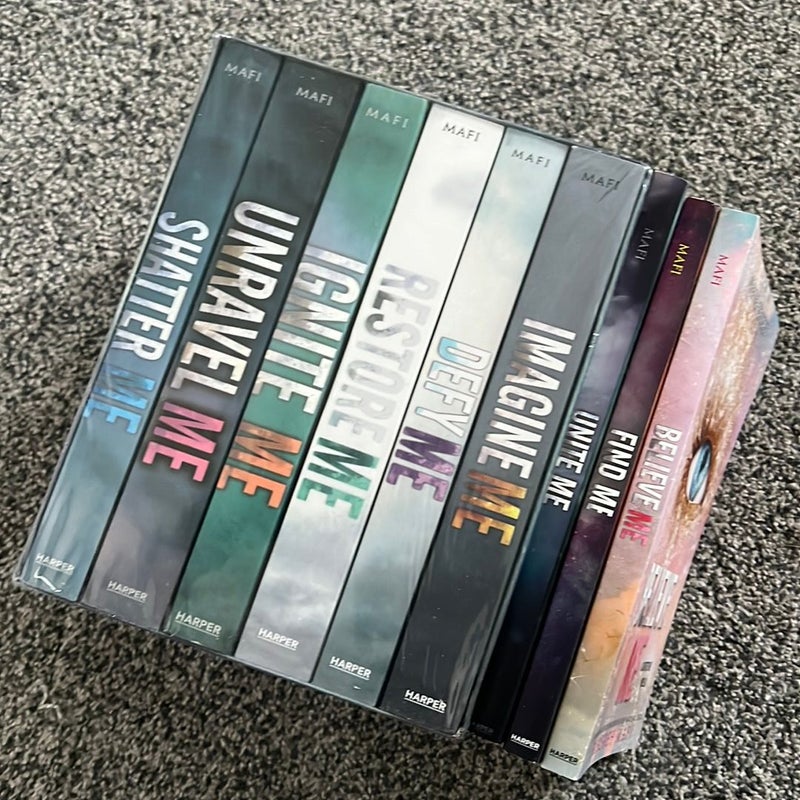 Shatter Me Series 6-Book Box Set + 3 Novellas by Tahereh Mafi 