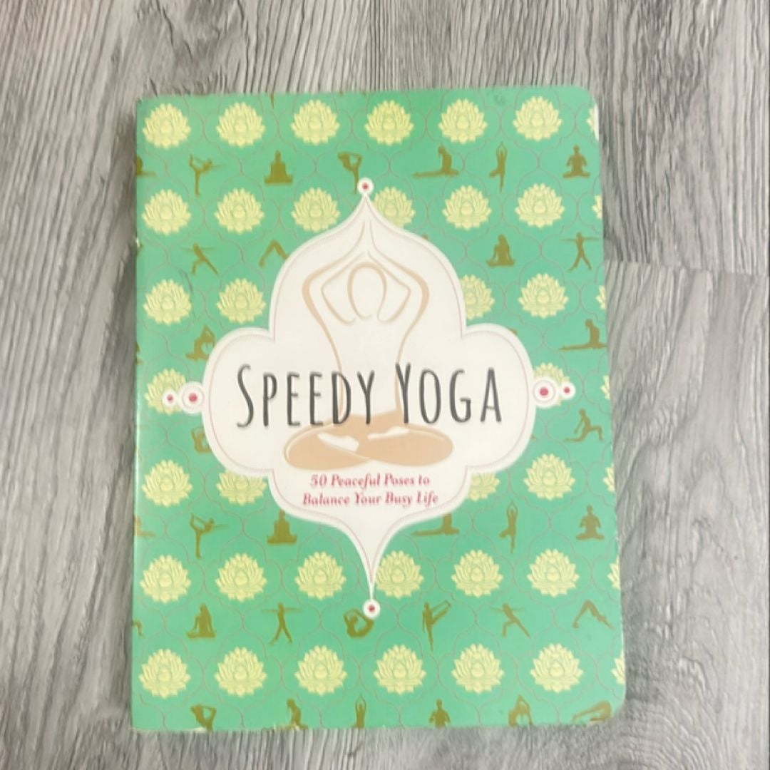 Speedy Yoga. First Edition 