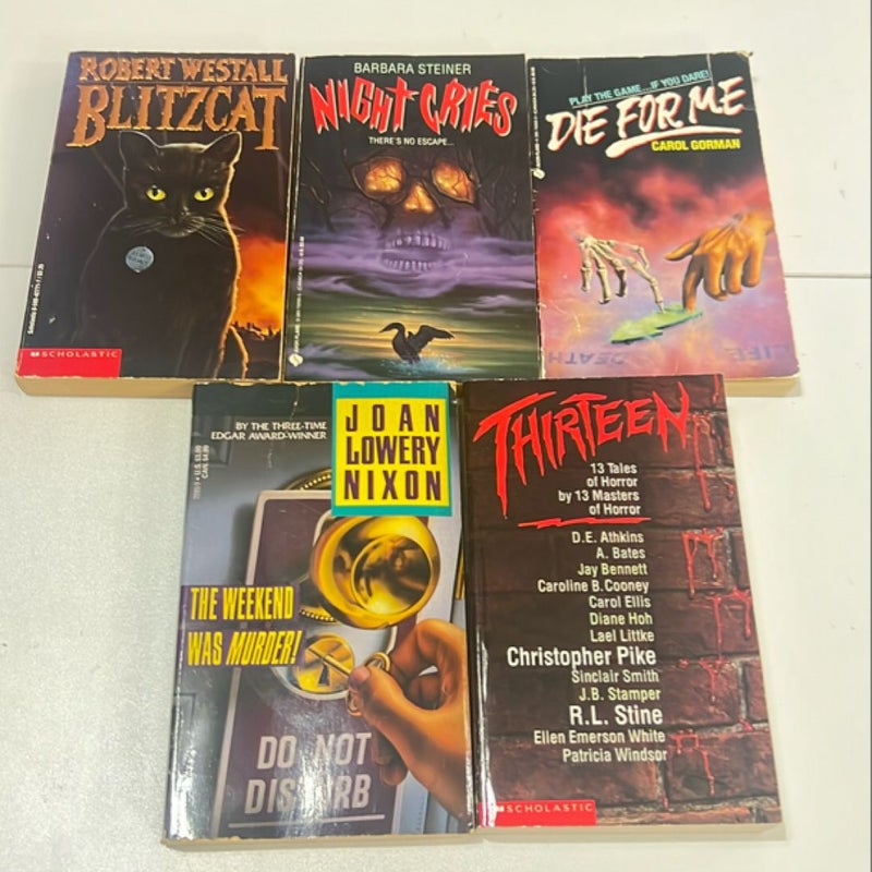 Vintage Horror 5 book bundle