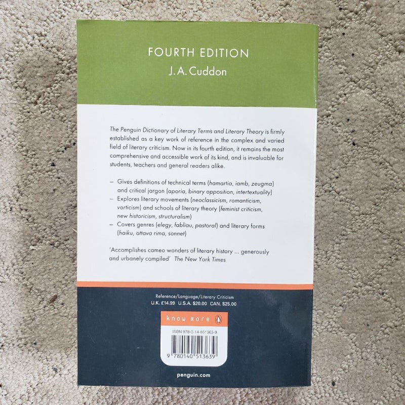 Dictionary of Literary Terms and Literary Theory