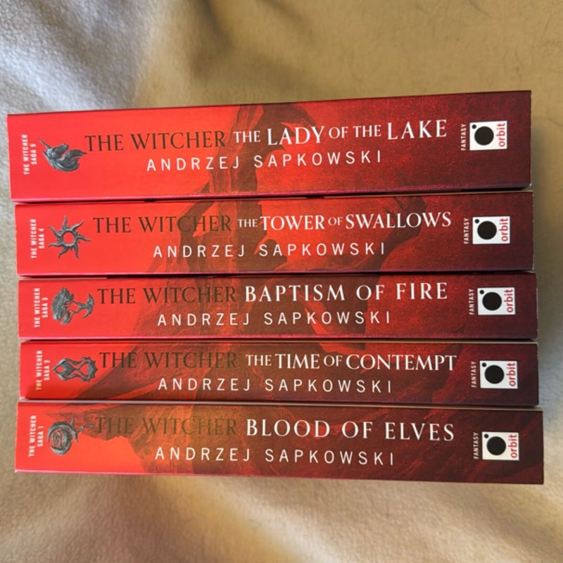 The Witcher Series (books 1-5)