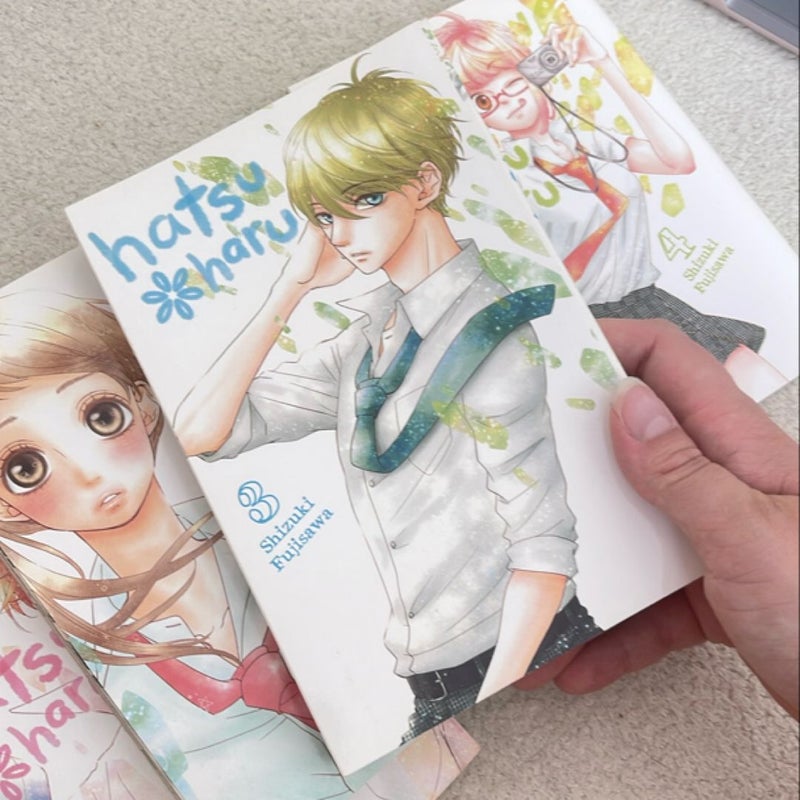 HATSU HARU VOL 1,2,3,4 LOT