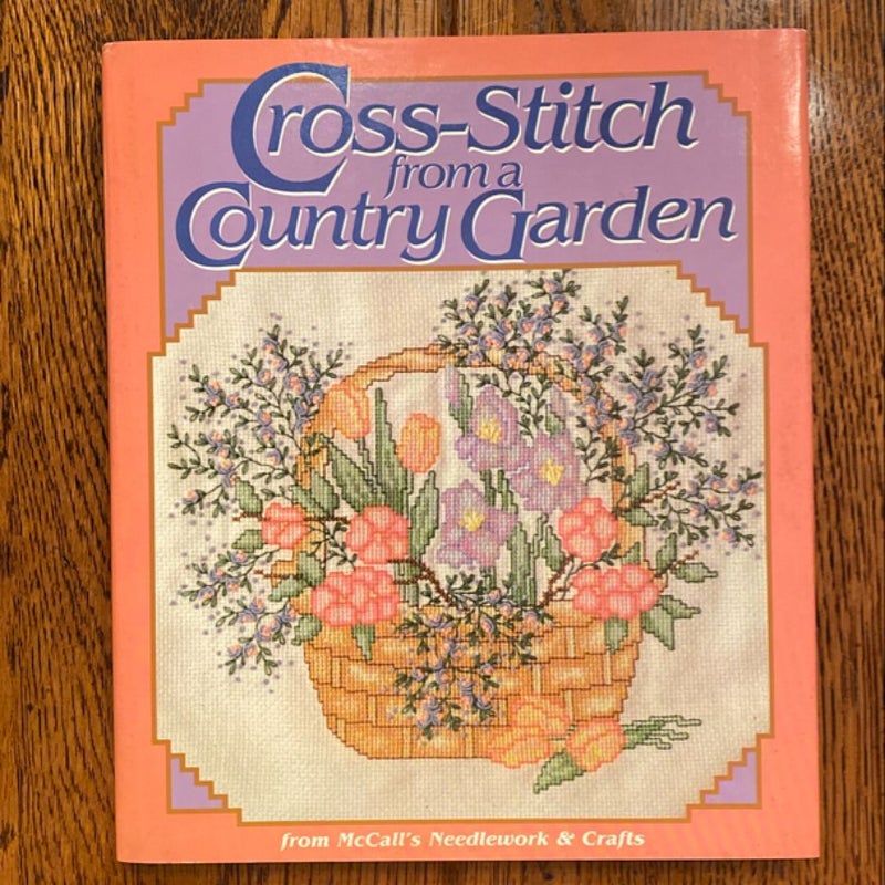 Cross-Stitch from a Country Garden