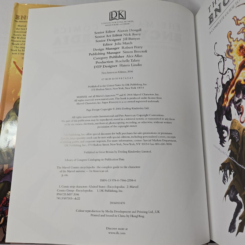 The Marvel Encyclopedia