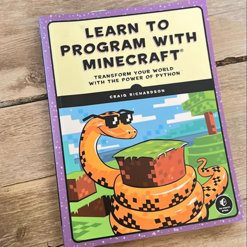 Learn to Program with Minecraft