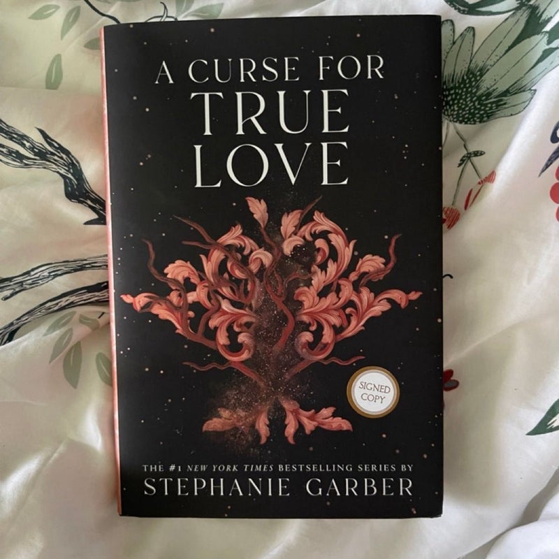 RARE Signed 1st Edition A Curse For True Love