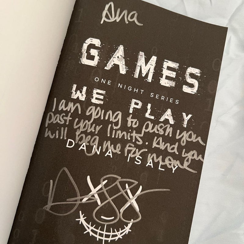 Games we play-Signed