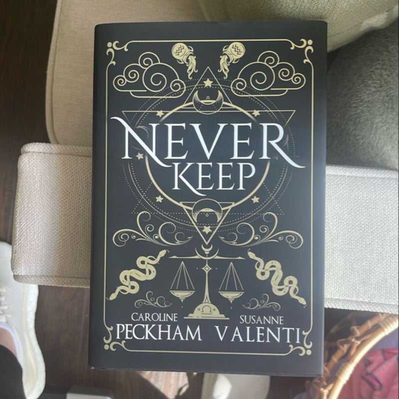 Never Keep (Book 1 in the Sins of the Zodiac Series)