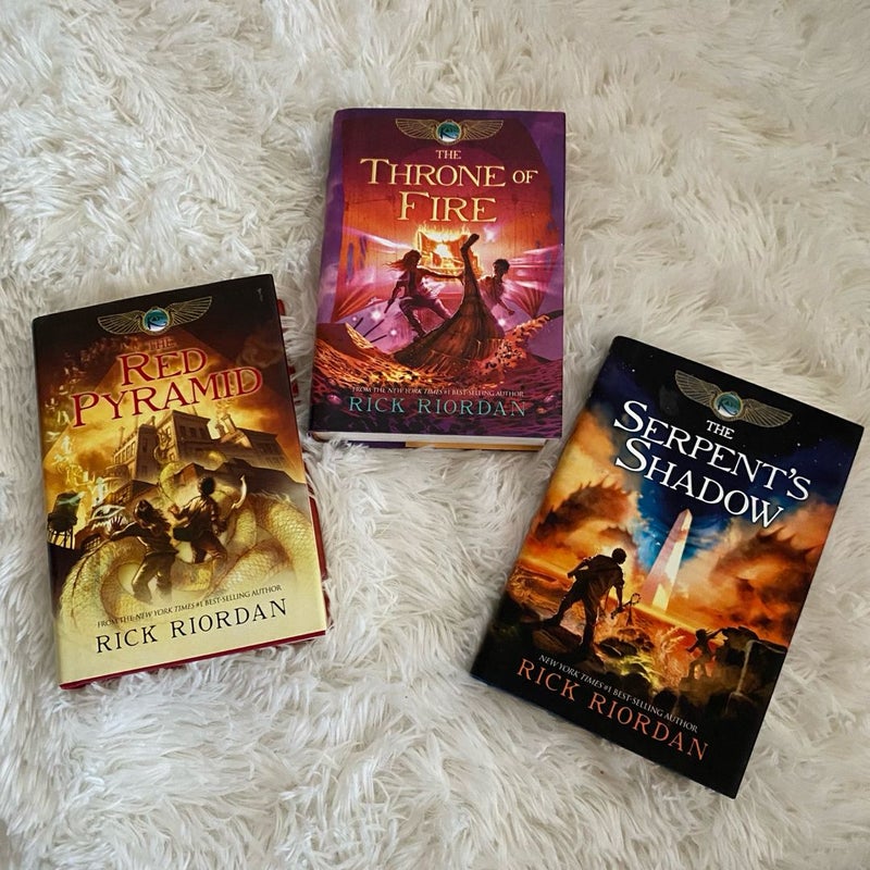 The Kane Chronicles Complete Set