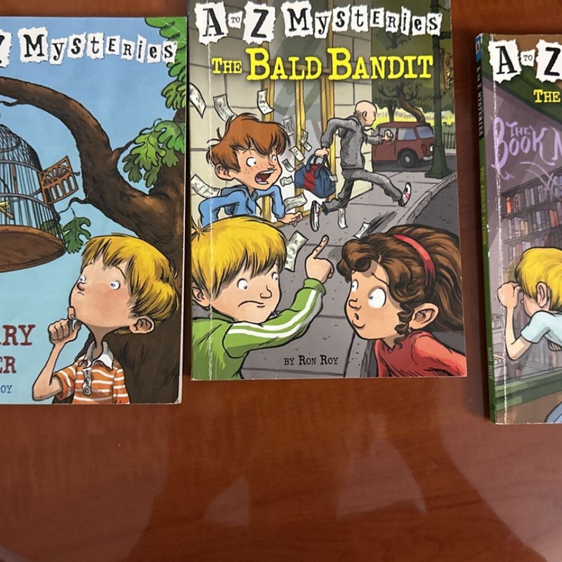 All of A to Z Mysteries books including the 10 super edition books 