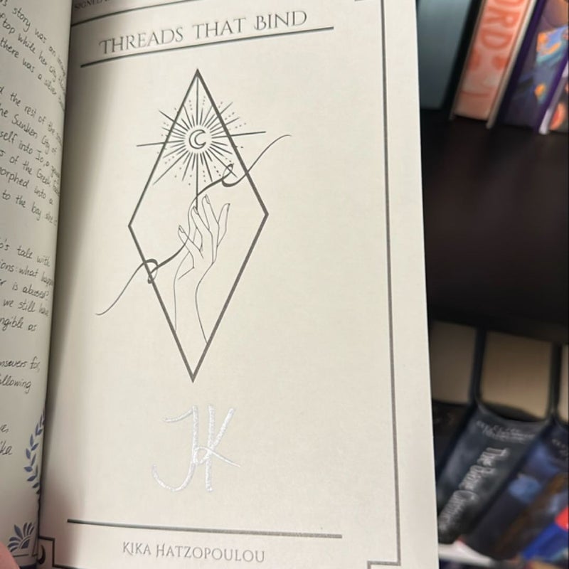 Threads That Bind Owlcrate Signed edition