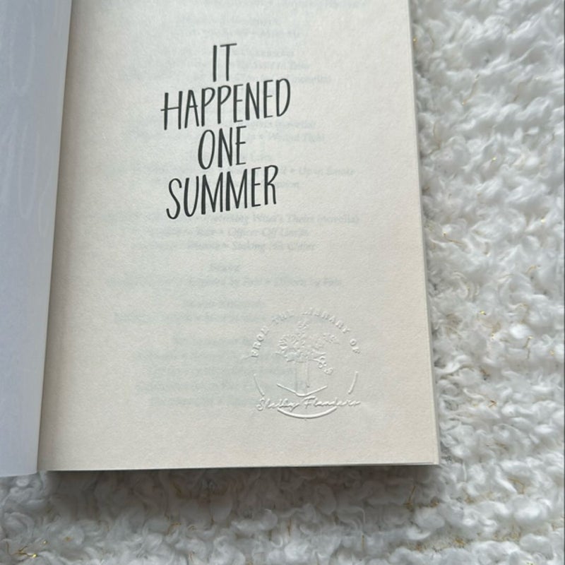 It Happened One Summer