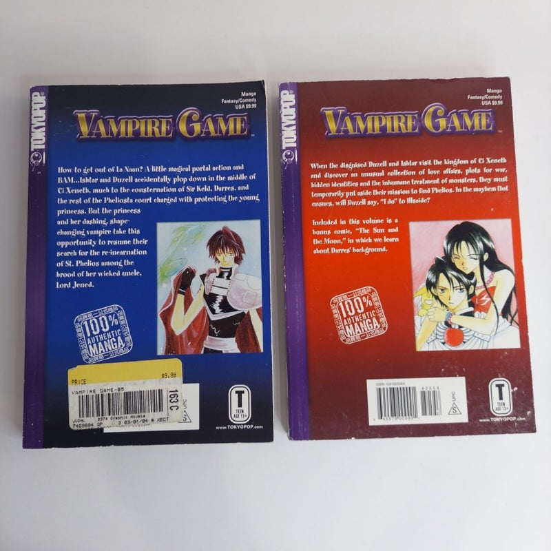 Vampire Game Vol 1-6 BUNDLE