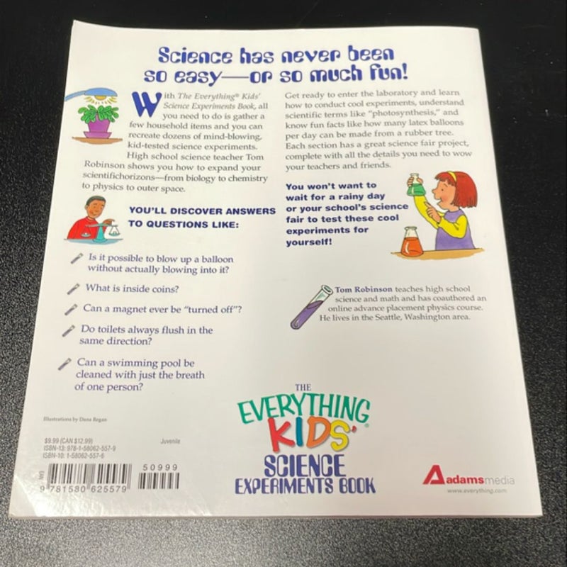 The Everything Kids' Science Experiments Book