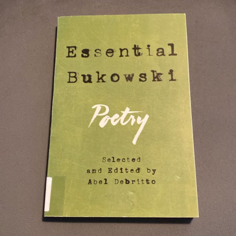 Essential Bukowski
