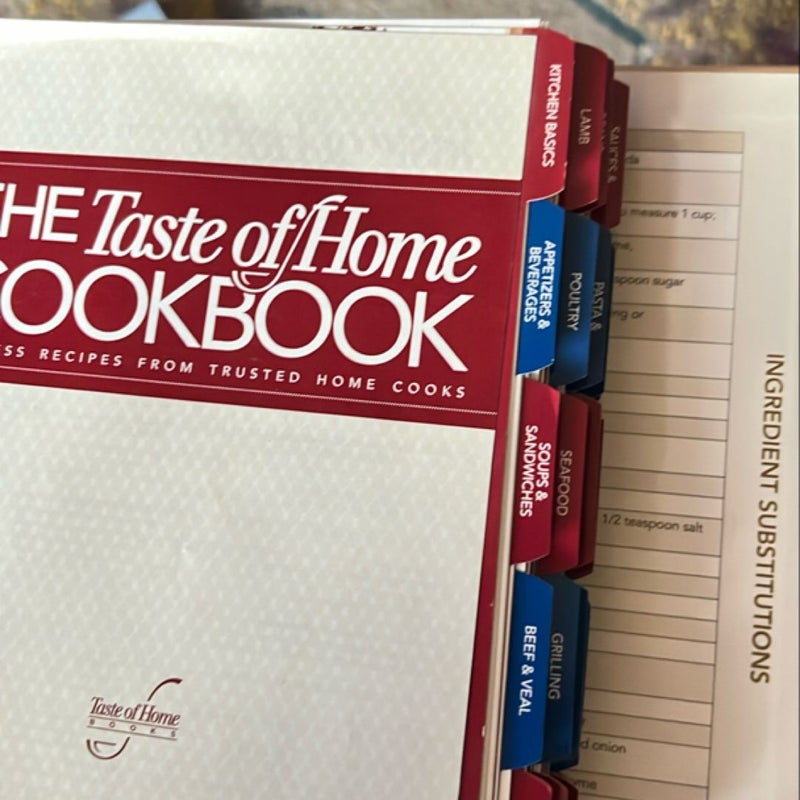 The Taste of Home Cookbook