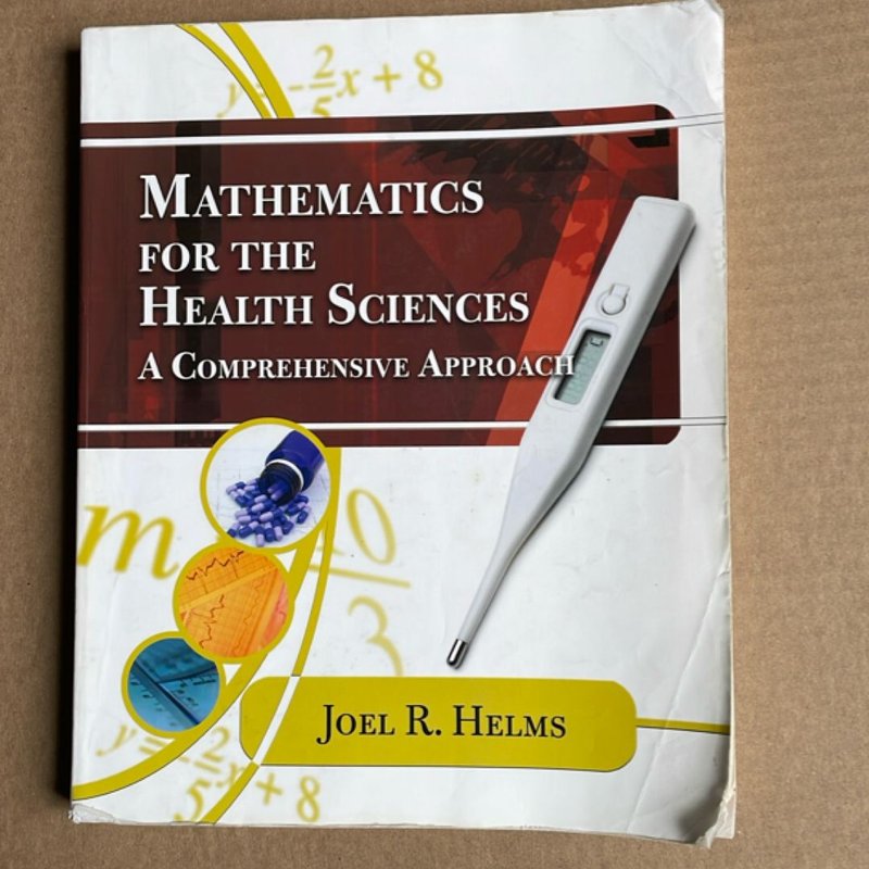 Mathematics for Health Sciences