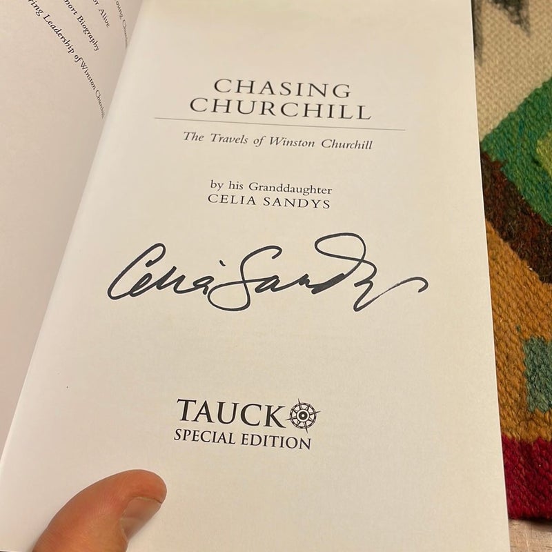 Chasing Churchill (signed)