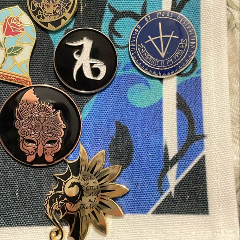 Miscellaneous Bookish Pin (read description before buying)