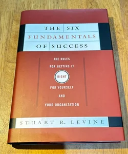 Signed 1st Ed 1st Print * The Six Fundamentals of Success
