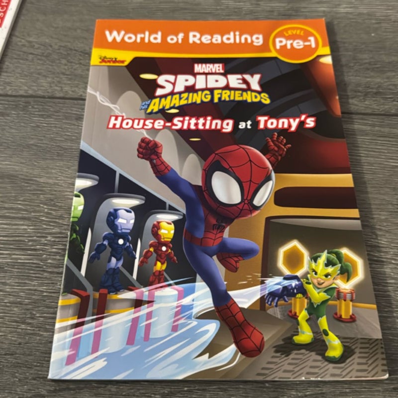 World of Reading: Spidey and His Amazing Friends Housesitting at Tony's
